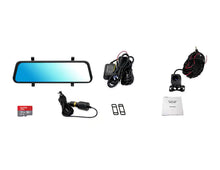 Load image into Gallery viewer, Dash Cam 10" Rearview Mirror 1080P Full Touch Screen - 32GB Card