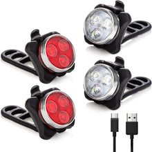 Load image into Gallery viewer, Bicycle Lights (Headlight and Taillight)