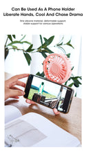 Load image into Gallery viewer, Baby Fan for Cart Stroller 3 Speeds Fans Portable Outdoor Fan Clip On for Baby USB Rechargeable Handheld Electric Fan for Home