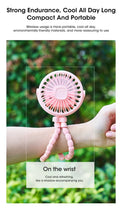 Load image into Gallery viewer, Baby Fan for Cart Stroller 3 Speeds Fans Portable Outdoor Fan Clip On for Baby USB Rechargeable Handheld Electric Fan for Home