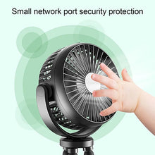 Load image into Gallery viewer, Baby Fan for Cart Stroller 3 Speeds Fans Portable Outdoor Fan Clip On for Baby USB Rechargeable Handheld Electric Fan for Home