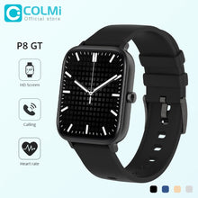 Load image into Gallery viewer, COLMI P8 GT Smartwatch 1.69 inch Bluetooth Calling Heart Rate IP67 Waterproof Smart Watch