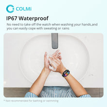 Load image into Gallery viewer, COLMI P8 GT Smartwatch 1.69 inch Bluetooth Calling Heart Rate IP67 Waterproof Smart Watch