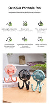 Load image into Gallery viewer, Baby Fan for Cart Stroller 3 Speeds Fans Portable Outdoor Fan Clip On for Baby USB Rechargeable Handheld Electric Fan for Home