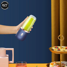 Load image into Gallery viewer, 400ml Portable Mini Electric Fruit Juicer USB Charging Lemon Orange Fruit Juice Cup Smoothie Blender Machine kitchen Appliances