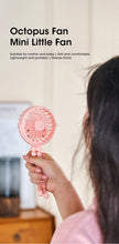 Load image into Gallery viewer, Baby Fan for Cart Stroller 3 Speeds Fans Portable Outdoor Fan Clip On for Baby USB Rechargeable Handheld Electric Fan for Home