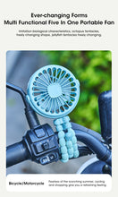 Load image into Gallery viewer, Baby Fan for Cart Stroller 3 Speeds Fans Portable Outdoor Fan Clip On for Baby USB Rechargeable Handheld Electric Fan for Home
