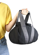 Load image into Gallery viewer, Black Portable Fitness Kettlebell Sandbag