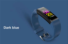 Load image into Gallery viewer, Color LED Fitness Tracker Waterproof Bluetooth