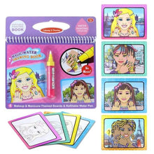 Load image into Gallery viewer, 8 styles Magic Water Coloring and Drawing Book
