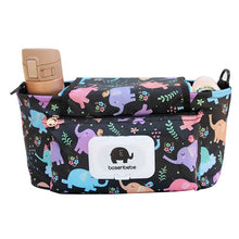 Load image into Gallery viewer, Baby Stroller Organizer Bag Mummy Diaper Bag Hook Baby Carriage Waterproof Large Capacity Stroller Accessories Travel Nappy
