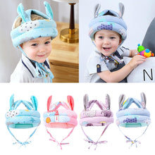Load image into Gallery viewer, Baby Toddler Cap Anti-collision Protective Hat Baby Safety Helmet Soft Comfortable Head Security & Protection - Adjustable