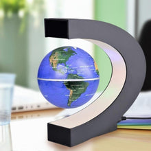 Load image into Gallery viewer, C Shape Magnetic Levitation Floating Globe World Map with LED Light