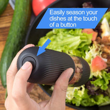 Load image into Gallery viewer, Automatic Salt Pepper Grinder Set Electric Plastic Ceramic Burr Mill For Herb Pepper Spice Adjustable Kitchen Grinding Gadgets
