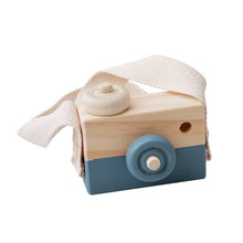 Load image into Gallery viewer, Cute Baby Toys Mini Hanging Wooden Camera Photography Toys for Kids Montessori Toy Gift Children Wooden DIY Presents
