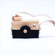 Load image into Gallery viewer, Cute Baby Toys Mini Hanging Wooden Camera Photography Toys for Kids Montessori Toy Gift Children Wooden DIY Presents