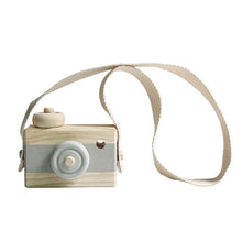 Load image into Gallery viewer, Cute Baby Toys Mini Hanging Wooden Camera Photography Toys for Kids Montessori Toy Gift Children Wooden DIY Presents