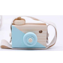Load image into Gallery viewer, Cute Baby Toys Mini Hanging Wooden Camera Photography Toys for Kids Montessori Toy Gift Children Wooden DIY Presents