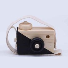Load image into Gallery viewer, Cute Baby Toys Mini Hanging Wooden Camera Photography Toys for Kids Montessori Toy Gift Children Wooden DIY Presents
