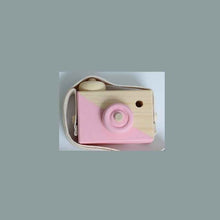 Load image into Gallery viewer, Cute Baby Toys Mini Hanging Wooden Camera Photography Toys for Kids Montessori Toy Gift Children Wooden DIY Presents