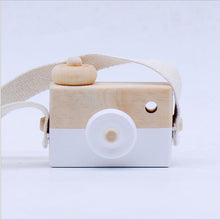 Load image into Gallery viewer, Cute Baby Toys Mini Hanging Wooden Camera Photography Toys for Kids Montessori Toy Gift Children Wooden DIY Presents