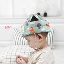Load image into Gallery viewer, Baby Toddler Cap Anti-collision Protective Hat Baby Safety Helmet Soft Comfortable Head Security & Protection - Adjustab