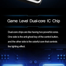 Load image into Gallery viewer, AULA F2088 Mechanical Gaming Keyboard Anti-ghosting 104 brown Switch blue Wired Mixed Backlit Keyboard for Game Laptop PC