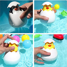 Load image into Gallery viewer, Baby Bathing Toy Children's Cute Duck Penguin Egg Water Spray Sprinkler Bathroom Sprinkling Shower Swimming Water Toys Kids Gift