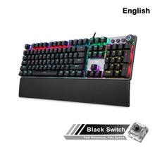 Load image into Gallery viewer, AULA F2088 Mechanical Gaming Keyboard Anti-ghosting 104 brown Switch blue Wired Mixed Backlit Keyboard for Game Laptop PC