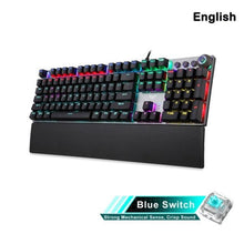 Load image into Gallery viewer, AULA F2088 Mechanical Gaming Keyboard Anti-ghosting 104 brown Switch blue Wired Mixed Backlit Keyboard for Game Laptop PC