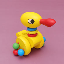 Load image into Gallery viewer, Baby Pushing Funny Car Toys Carts Toy Baby Walker Wooden Toys