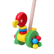 Load image into Gallery viewer, Baby Pushing Funny Car Toys Carts Toy Baby Walker Wooden Toys