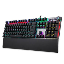 Load image into Gallery viewer, AULA F2088 Mechanical Gaming Keyboard Anti-ghosting 104 brown Switch blue Wired Mixed Backlit Keyboard for Game Laptop PC
