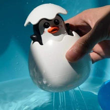 Load image into Gallery viewer, Baby Bathing Toy Children's Cute Duck Penguin Egg Water Spray Sprinkler Bathroom Sprinkling Shower Swimming Water Toys Kids Gift