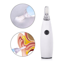 Load image into Gallery viewer, Electric Cordless Vibration Painless Vacuum Ear Wax Pick Cleaner Remover Spiral Ear-Cleaning Device Wax Earpick (Black Or Blue )