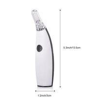 Load image into Gallery viewer, Electric Cordless Vibration Painless Vacuum Ear Wax Pick Cleaner Remover Spiral Ear-Cleaning Device Wax Earpick (Black Or Blue )