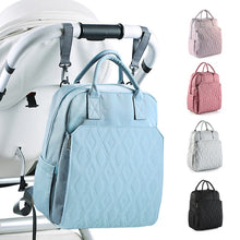 Load image into Gallery viewer, Diaper Bag Backpack for Moms Waterproof Stroller Baby Bag Large Capacity Outdoor Travel Maternity Nappy Bags for Baby Care