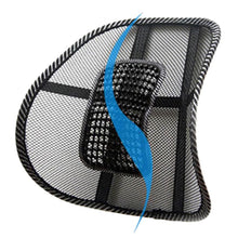 Load image into Gallery viewer, Back Cushion Massage Back, Mesh Lumbar Back Brace Car, Chair