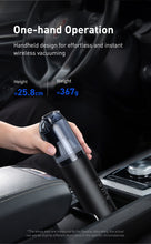 Load image into Gallery viewer, Baseus A1 Car Vacuum Cleaner 4000Pa Car Home Cleaning