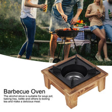 Load image into Gallery viewer, Portable Barbecue Alcohol Oven Stove Furnace Kitchenware Cooking Utensil for Outdoor Picnic Hinking BBQ Accessories
