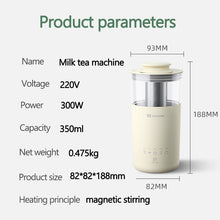 Load image into Gallery viewer, 5 in 1 Electric Coffee Maker Multifunction Portable Milk Tea Machine Milk Frother Automatic Tea Maker DIY Milk Tea Coffee 350ml
