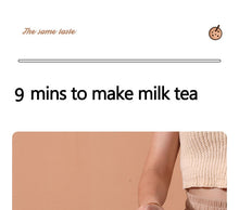 Load image into Gallery viewer, 5 in 1 Electric Coffee Maker Multifunction Portable Milk Tea Machine Milk Frother Automatic Tea Maker DIY Milk Tea Coffee 350ml
